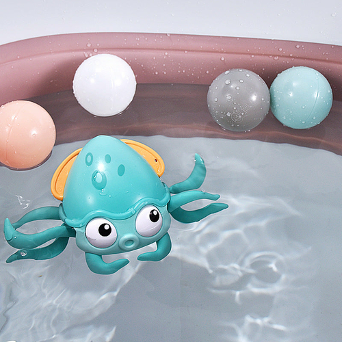 Summer Bathing Bath Toys Octopus Clockwork Swimming Kids - Image 3