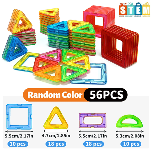 Magnetic Building Blocks DIY Magnets Toys medium size STEM Toys - Image 6